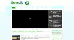 Desktop Screenshot of greenlife.fr