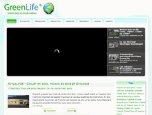 Tablet Screenshot of greenlife.fr
