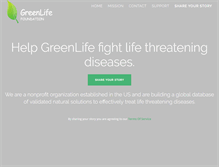 Tablet Screenshot of greenlife.org